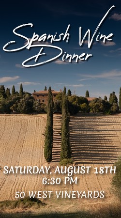 Spanish Wine Dinner