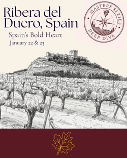 Ribera del Duero: Spain's Bold Heart (Sat 3pm)