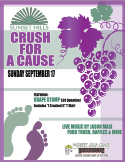 Crush for a Cause - Grape Stomp