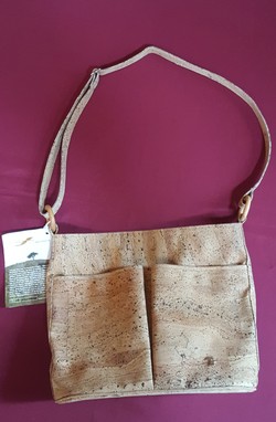 Cross Shoulder Cork Purse - Postman