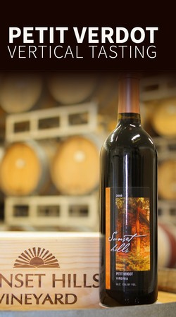 Petit Verdot Vertical Tasting