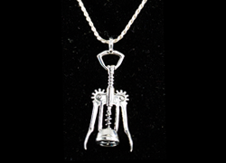 Jewelry Corkscrew Necklace