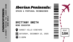 Iberian Peninsula: Spain & Portugal Reimagined (3:00pm)