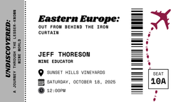 Eastern Europe: Out from Behind the Iron Curtain (12:00pm)